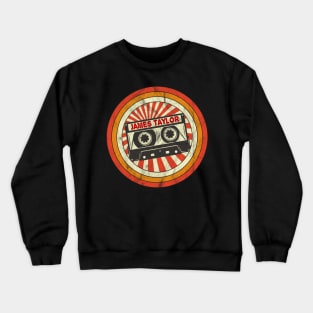 James Proud Name Retro Cassette Vintage Crewneck Sweatshirt